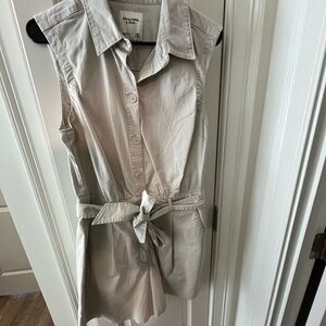 Abercrombie & Fitch Beige Romper